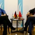 Başbakan Davutoğlu Merkel ile görüştü