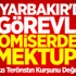 Diyarbakır'da Görevli Komiserden Mektup!