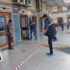 Otogarda sopa ve tekmelerle birbirlerine girdiler