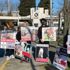 Veliefendi’de at yarışı protestosu! Veliefendi’de at yarışı protestosu!