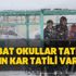 20 Şubat yarın okullar tatil mi? Yarın kar tatili var mı?