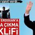 Erdoğan’a balığa çıkma teklifi Erdoğan’a balığa çıkma teklifi