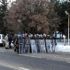 Doğu Türkistan için yürüyüşe jandarma engeli