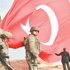 Suriye sınırına dev Türk bayrağı Suriye sınırına dev Türk bayrağı