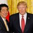 Trump ve Abe, Kuzey Kore’ye karşı biraraya geldi