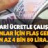 Asgari ücretle çalışan milyonlar için flaş gelişme! Güzel haber verildi! En az 4 bin 80 lira...