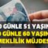 Çalışanlar dikkat! 5450 günle 51 yaşında, 3600 günle 60 yaşında emeklilik müjdesi geldi!
