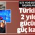 Cumhurbaşkanlığı Hükümet Sistemi ile Türkiye 2 yılda gücüne güç kattı