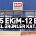 BİM indirim fırsatları... BİM 5 Ekim-12 Ekim aktüel ürünler kataloğunda bu hafta neler var? BİM aktüel ürünler...