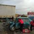 Kamyonla çarpışan otomobilin sürücüsü öldü
