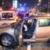 SAPAĞI KAÇIRAN SÜRÜCÜ, ÖNCE OTOMOBİLE SONRA BARİYERLERE ... SAPAĞI KAÇIRAN SÜRÜCÜ, ÖNCE OTOMOBİLE SONRA BARİYERLERE ...