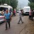 Turistleri taşıyan minibüs duvara çarptı: 17 yaralı Turistleri taşıyan minibüs duvara çarptı: 17 yaralı