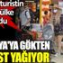 Antalya'ya gökten turist yağıyor Antalya'ya gökten turist yağıyor