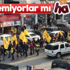 Kartal'da referandum protestosu Kartal'da referandum protestosu