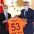 Galatasaray Kulübü Başkanı Mustafa Cengiz'den Başkan Recep Tayyip Erdoğan’a ziyaret