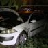Sahura kalkan kişi otomobilini kundaklanmaktan son anda kurtardı