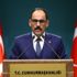 Kalın: Güvenli bölgenin kontrolü Türkiye'de olacak