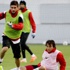 Trabzonspor yağmur çamur demeden...
