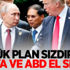Büyük plan sızdırıldı! Rusya ve ABD el sıkıştı