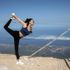 Antalya'da 2365 metre yükseklikte yoga yaptılar