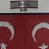 Şehidin bulunduğu morga Türk bayrakları asıldı