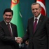 Erdoğan ve Berdimuhammedov açıklama yaptı Erdoğan ve Berdimuhammedov açıklama yaptı