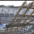Vodafone Arena'da çatı iskelesi çöktü Vodafone Arena'da çatı iskelesi çöktü