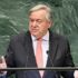 Genel Sekreteri Antonio Guterres'ten dünya liderlerlerine flaş çağrı