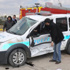 Otomobil polis aracına çarptı: 3 polis yaralı
