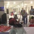 Havalimanında merdivenlerden düşen yolcu yaralandı Havalimanında merdivenlerden düşen yolcu yaralandı