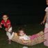 Gece yarısı sahil kenarları doldu