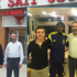 Sow ve Demba Ba, d�nercide bir araya geldi