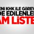 Yeni KHK yayımlandı! Göreve iade edilenlerin tam listesi... Yeni KHK yayımlandı! Göreve iade edilenlerin tam listesi...