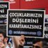 İzmir'de KESK'ten çocuk istismarına karşı protesto İzmir'de KESK'ten çocuk istismarına karşı protesto
