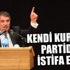 İdris Naim Şahin kendi partisinden istifa etti! İdris Naim Şahin kendi partisinden istifa etti!