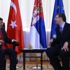 Başbakan Davutoğlu Belgrad'da Sırp mevkidaşı Vuçiç ile bir araya geldi