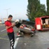 Otomobil bariyerlere saplandı: 2 ölü 4 yaralı