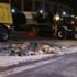 Dolmabahçe'de çöken yol onarılıp trafiğe açıldı Dolmabahçe'de çöken yol onarılıp trafiğe açıldı