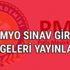 PMYO Polis Meslek Yüksekokulu sınav giriş belgeleri www.pa.edu.tr