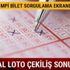 Sayısal Loto sonuçları 8 Eylül çekilişi MPİ Sayısal Loto çekiliş sonuçları mpi.gov.tr bilet sorgula