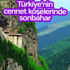 Türkiye'nin cennet köşelerinde sonbahar