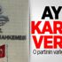 AYM karar verdi! O partinin varlığı sona erdi
