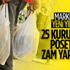 Marketler poşet fiyatlarına yeni yılda zam yapılmasını istiyor