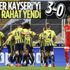 Fenerbahçe, Kayserispor'u rahat yendi