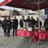Boykota giden avukatlar kendi çay ocaklarını kurdu Boykota giden avukatlar kendi çay ocaklarını kurdu
