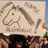 Bir grup hayvansever Adalar'daki atlı fayton kullanımını protesto etti Bir grup hayvansever Adalar'daki atlı fayton kullanımını protesto etti