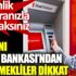 ﻿Maaşını Ziraat Bankası’ndan alan emekliler dikkat