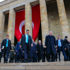 Anıtkabir'de 'Mustafa Kemal'in askerleriyiz' sesleri