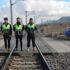 Demiryolunun güvenliğini İHA'lar sağlıyor Demiryolunun güvenliğini İHA'lar sağlıyor