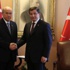 Davutoğlu ile Bahçeli'nin görüşmesi sona erdi Davutoğlu ile Bahçeli'nin görüşmesi sona erdi